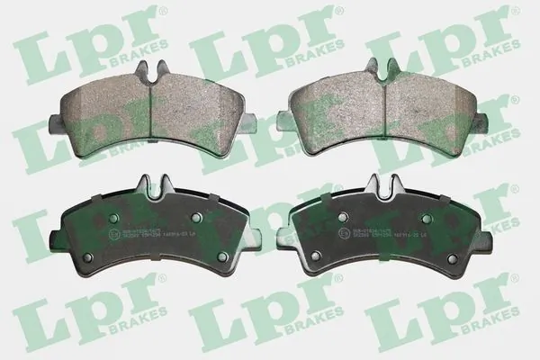 05P1294 LPR Колодки гальмівні задні, дискові