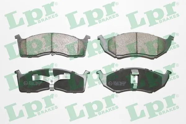05P629 LPR Передні гальмівні колодки