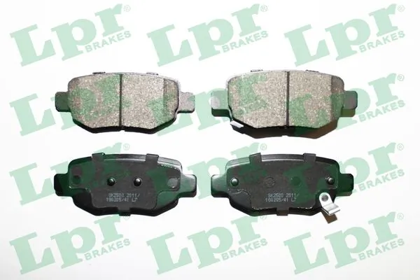 05P2011 LPR Колодки гальмівні задні, дискові