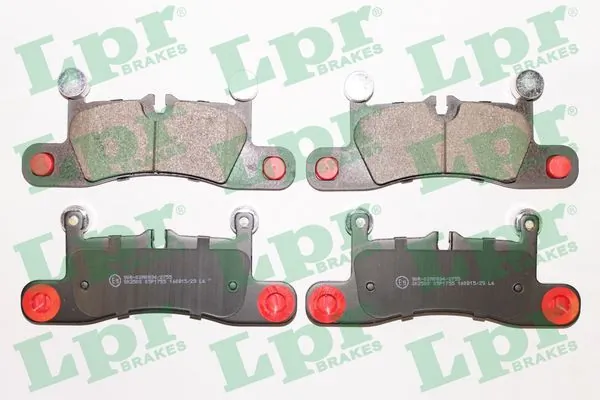 05P1755 LPR Колодки гальмівні задні, дискові