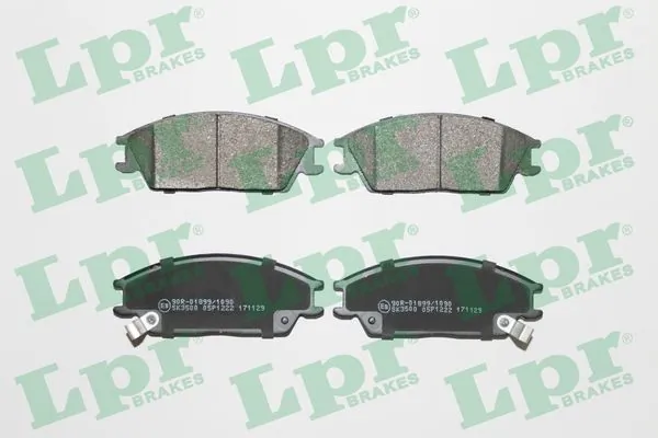 05P1222 LPR Передні гальмівні колодки