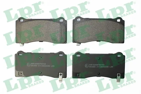 05P2268 LPR Передні гальмівні колодки