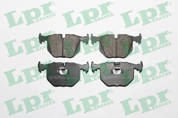 05P1231 LPR Колодки гальмівні задні, дискові