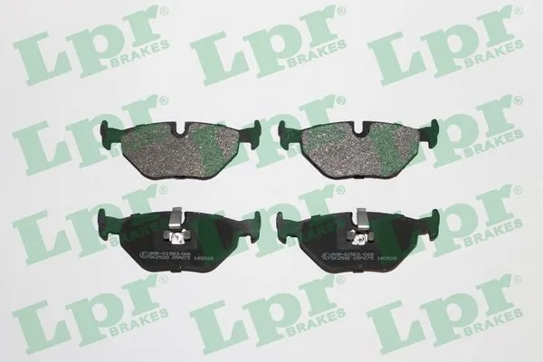05P675 LPR Колодки гальмівні задні, дискові