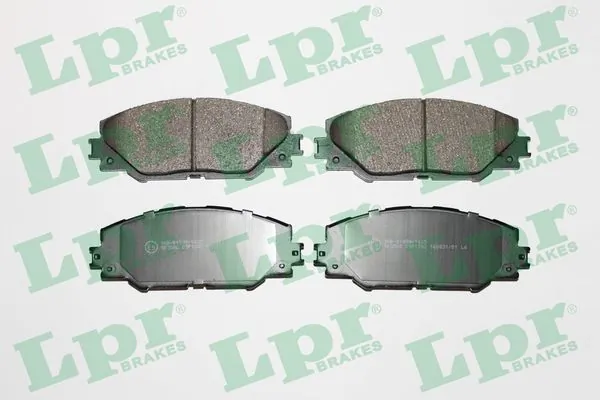 05P1282 LPR Передні гальмівні колодки