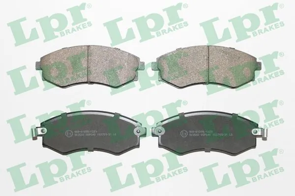 05P640 LPR Передні гальмівні колодки