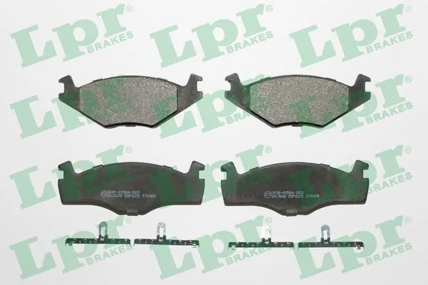 05P225 LPR Передні гальмівні колодки