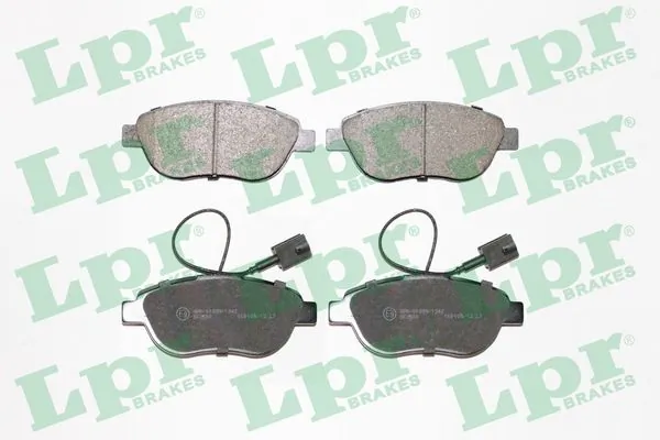 05P1657 LPR Передні гальмівні колодки