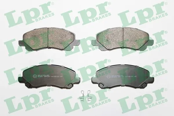 05P1347 LPR Передні гальмівні колодки