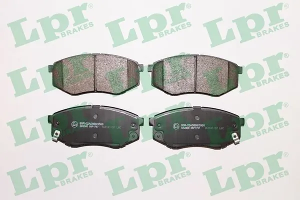 05P1757 LPR Передні гальмівні колодки