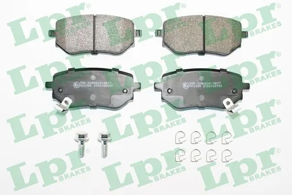 05P2150 LPR Колодки гальмівні задні, дискові