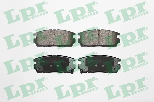 05P1323 LPR Колодки гальмівні задні, дискові
