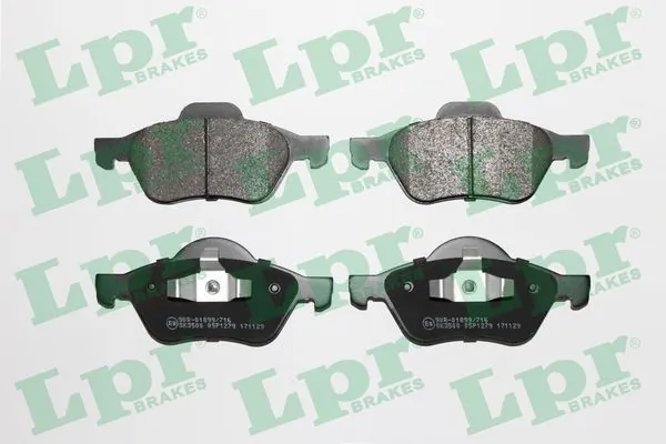05P1279 LPR Передні гальмівні колодки