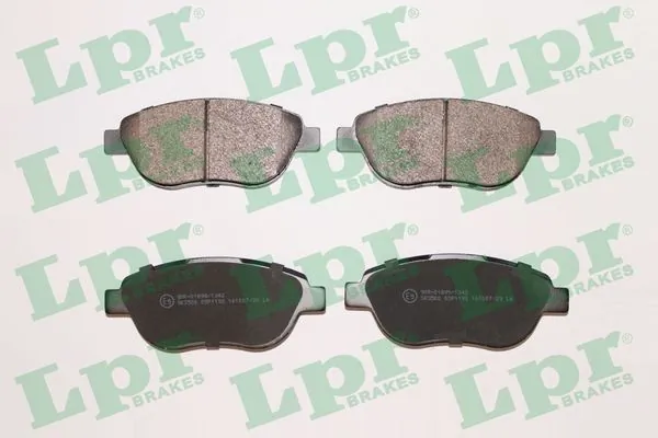 05P1192 LPR Передні гальмівні колодки