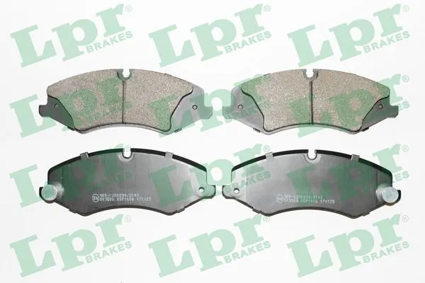 05P1616 LPR Передні гальмівні колодки