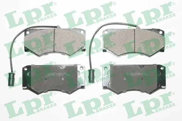 05P499 LPR Передні гальмівні колодки