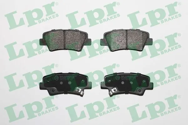 05P1558 LPR Колодки гальмівні задні, дискові