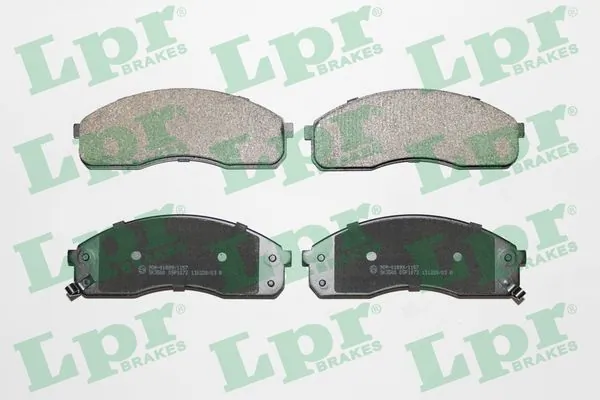 05P1072 LPR Передні гальмівні колодки