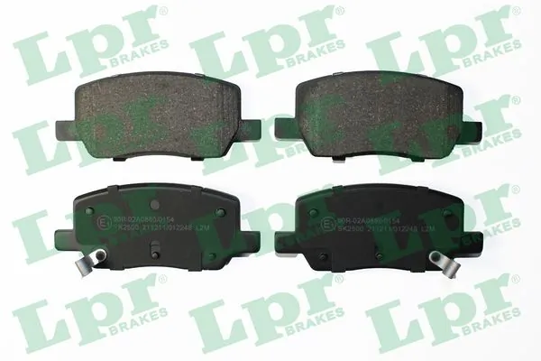 05P2248 LPR Колодки гальмівні задні, дискові