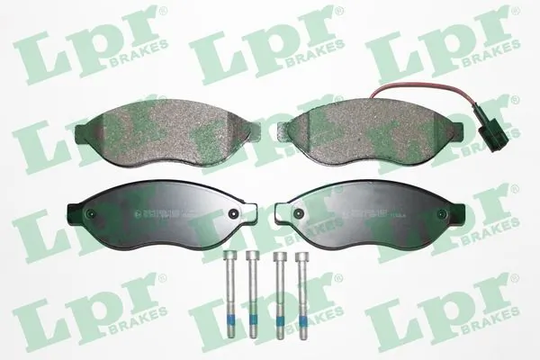 05P1287 LPR Передні гальмівні колодки