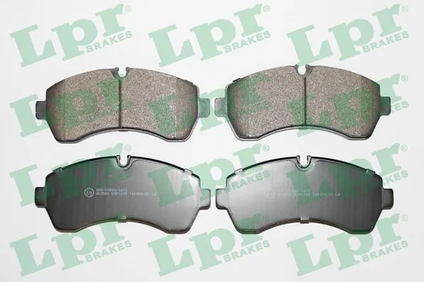 05P1295 LPR Передні гальмівні колодки