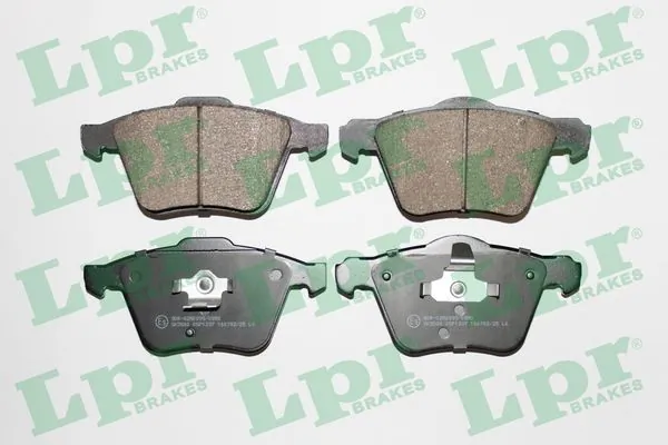 05P1237 LPR Передні гальмівні колодки