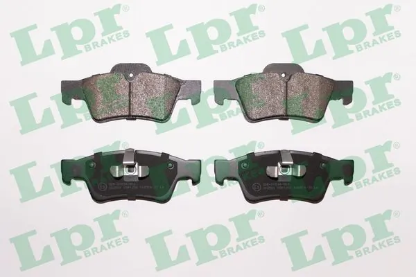 05P1254 LPR Колодки гальмівні задні, дискові