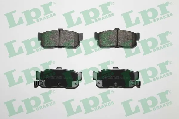 05P602 LPR Колодки гальмівні задні, дискові