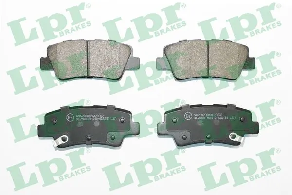 05P2181 LPR Колодки гальмівні задні, дискові