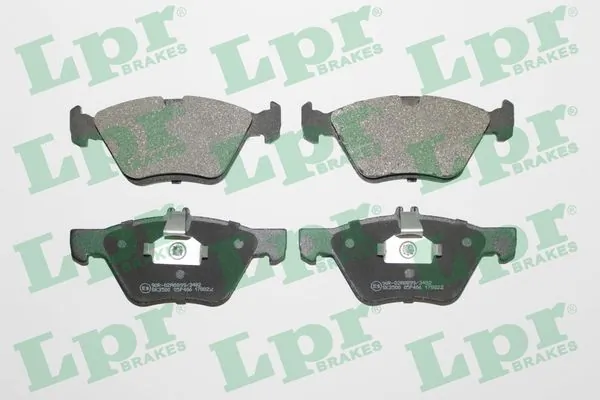 05P406 LPR Передні гальмівні колодки