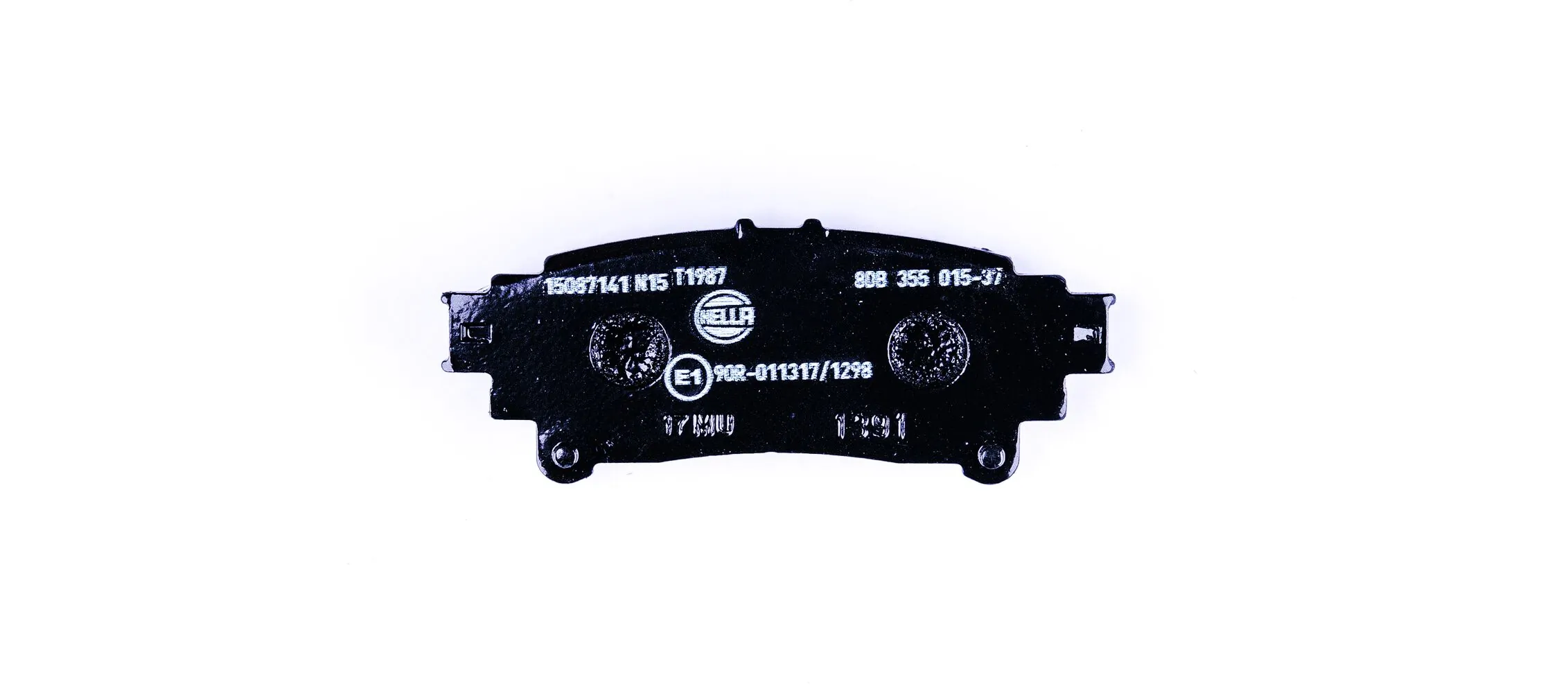 8DB355015371 HELLA Колодки гальмівні задні, дискові