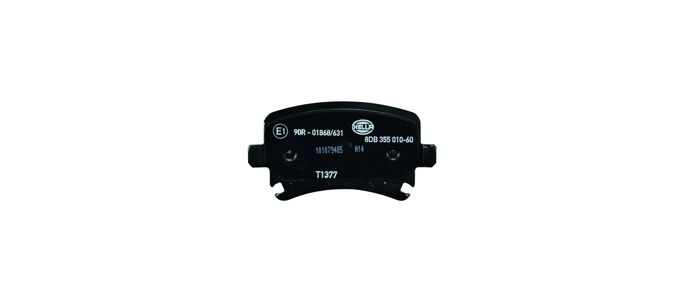 8DB355010601 HELLA Колодки гальмівні задні, дискові