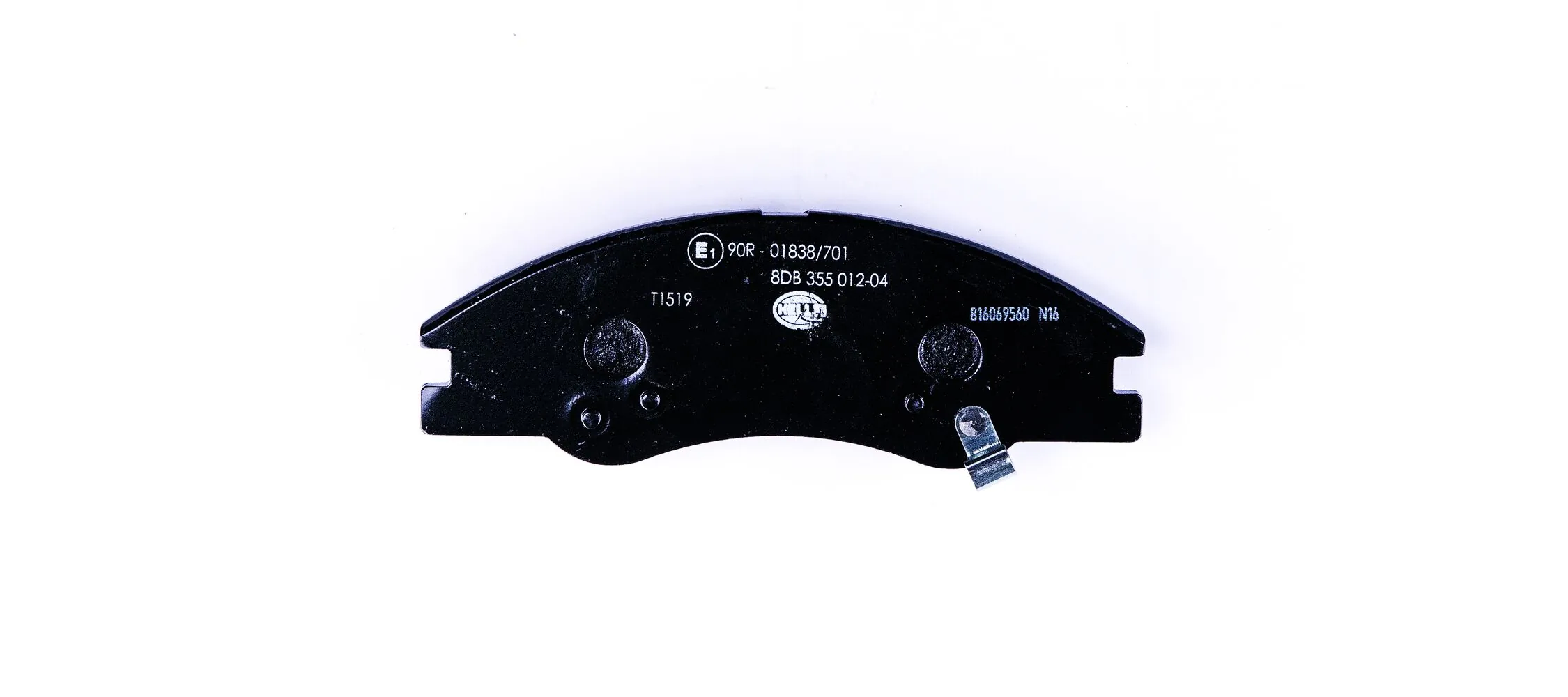 8DB355012041 HELLA Передні гальмівні колодки
