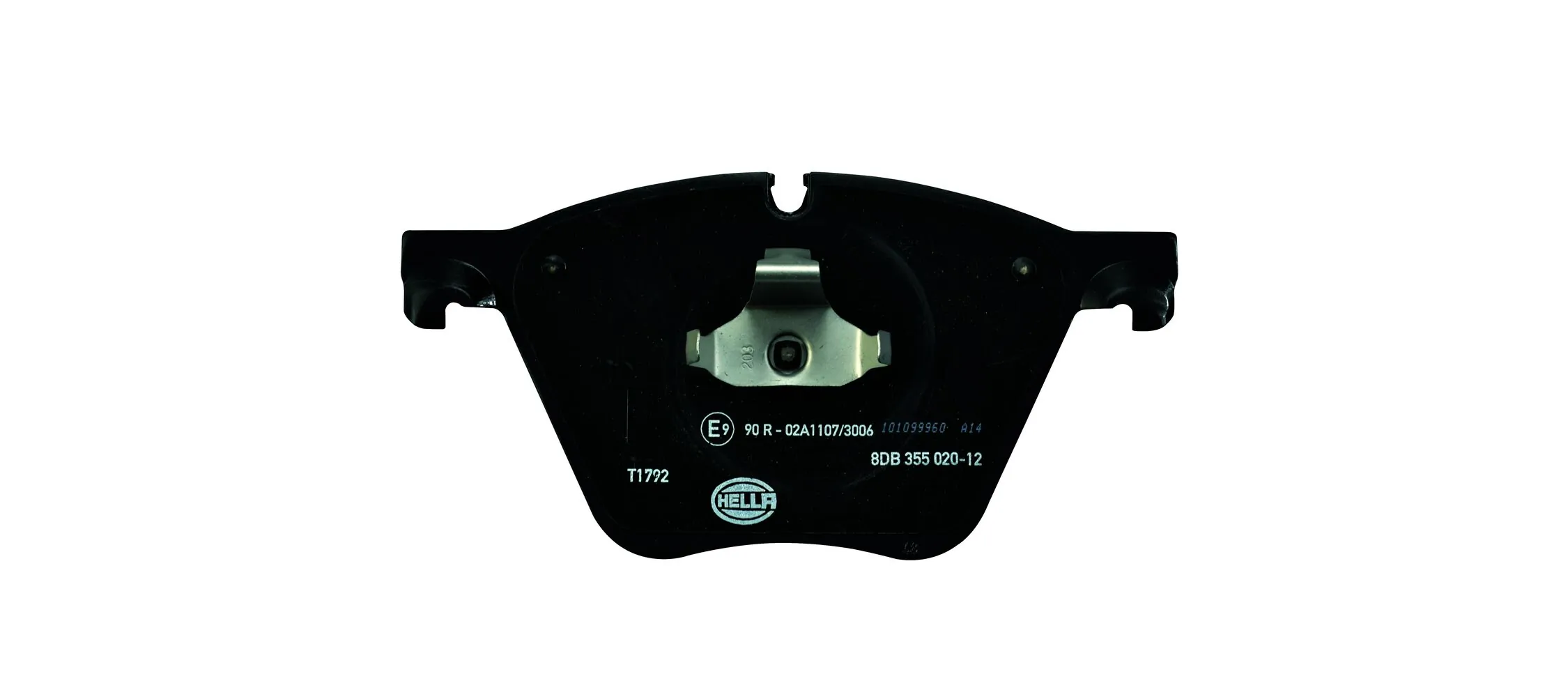 8DB355020121 HELLA Передні гальмівні колодки