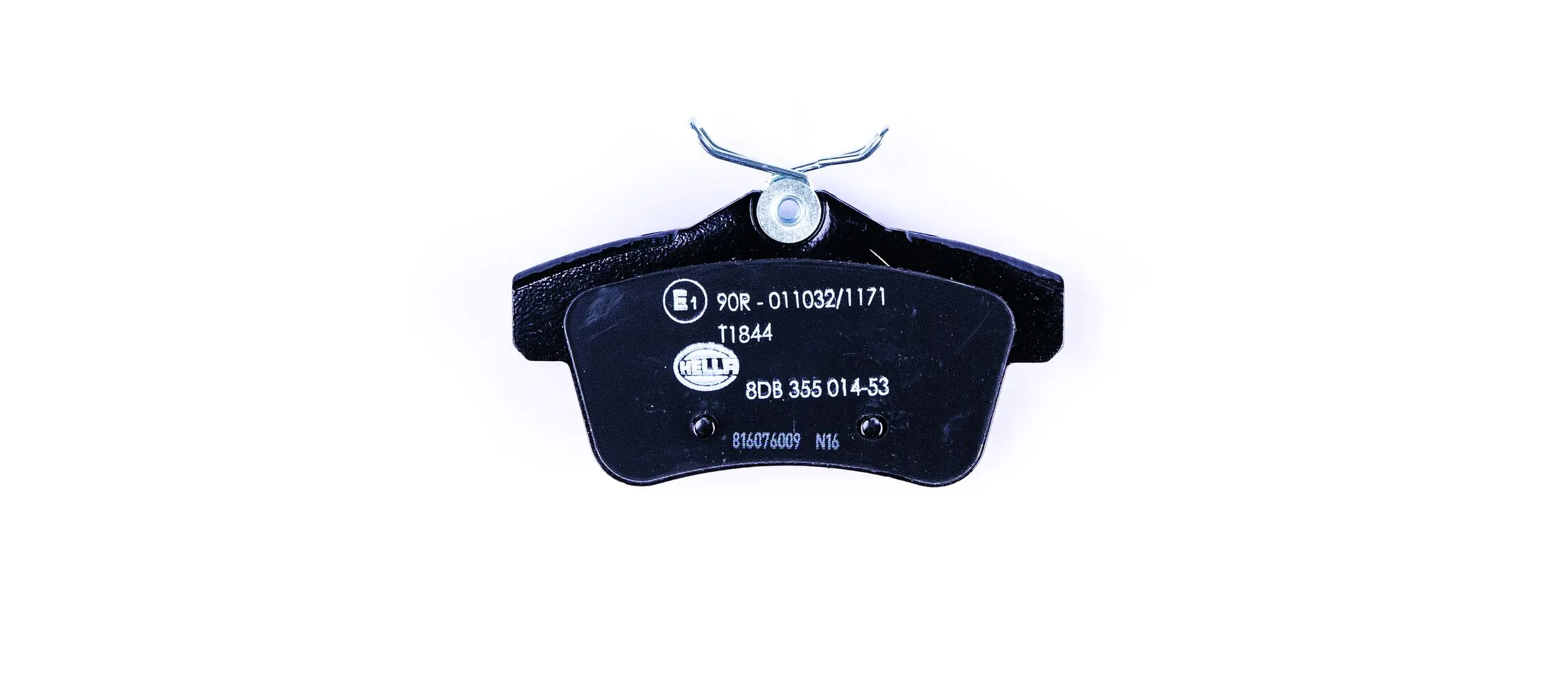 8DB355014531 HELLA Колодки гальмівні задні, дискові