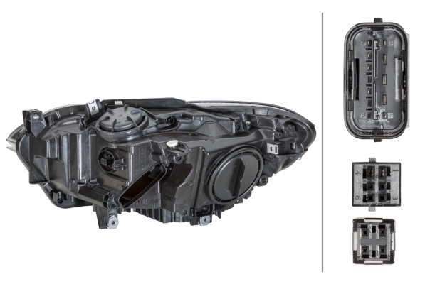 1ZS010741661 HELLA Фара правая