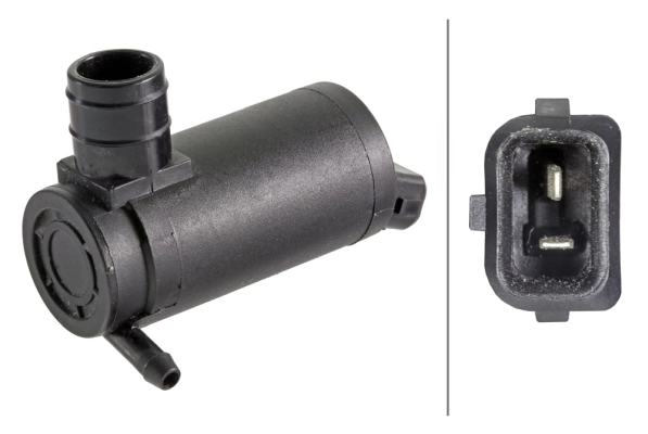 Насос-двигун омивача скла, перед/зад HMP93BB17K624AA Hmpx
