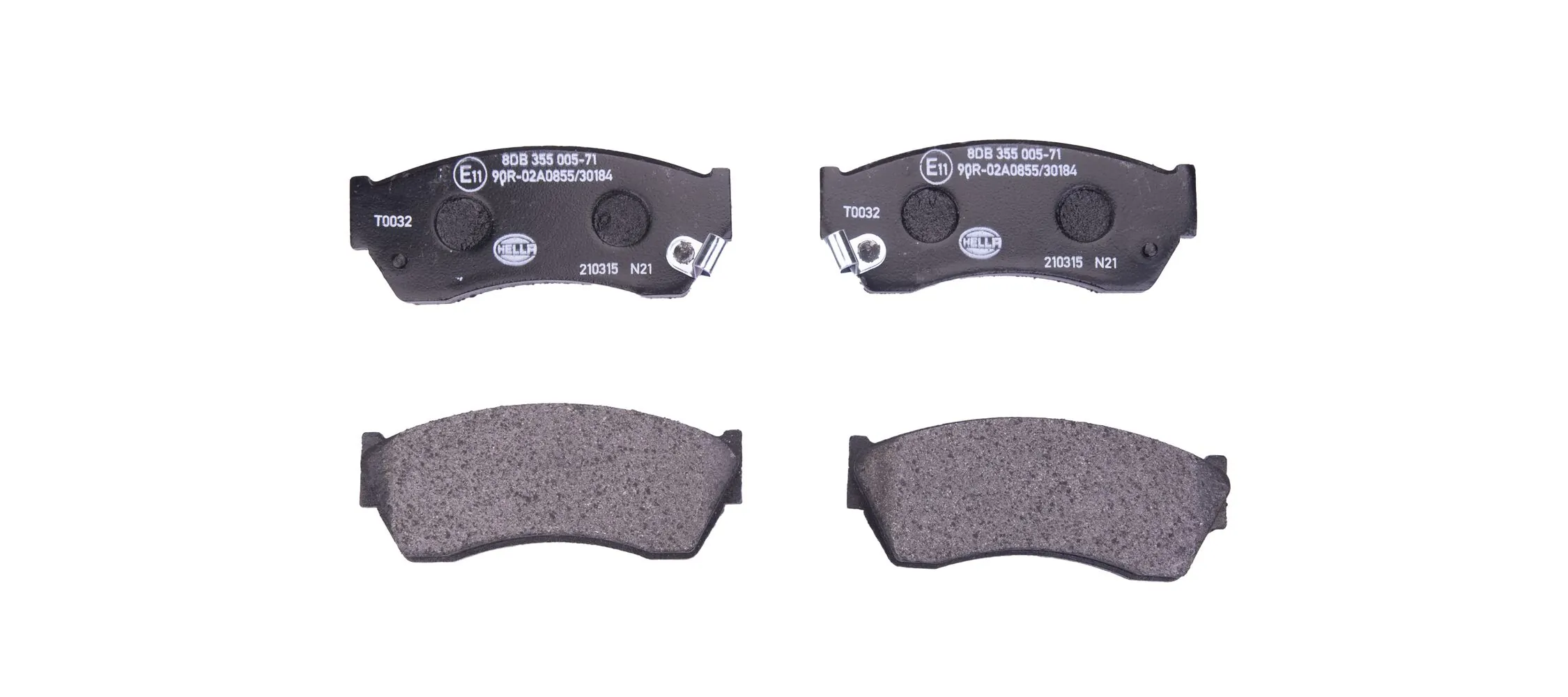 Передні тормозні колодки QF0105E Q-top