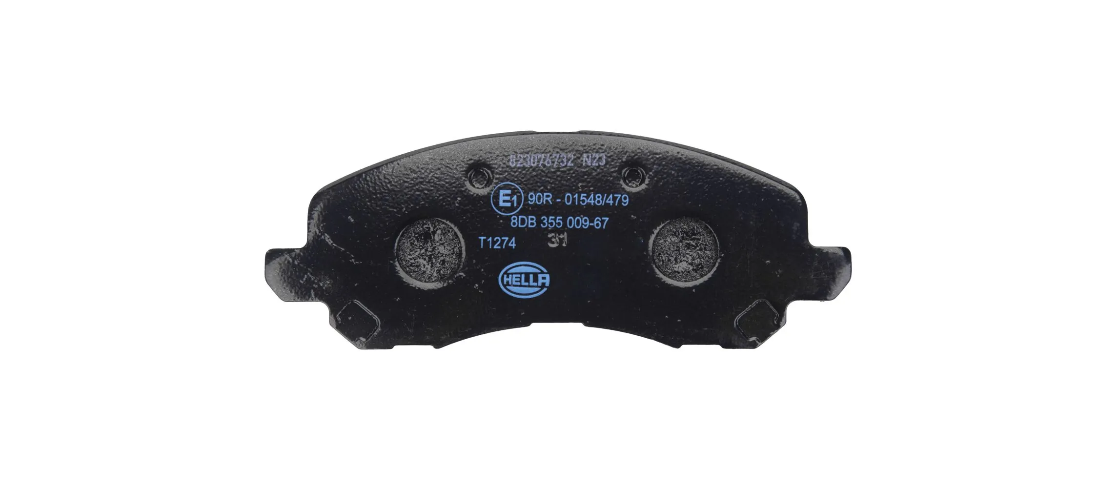 8DB355009671 HELLA Передні гальмівні колодки
