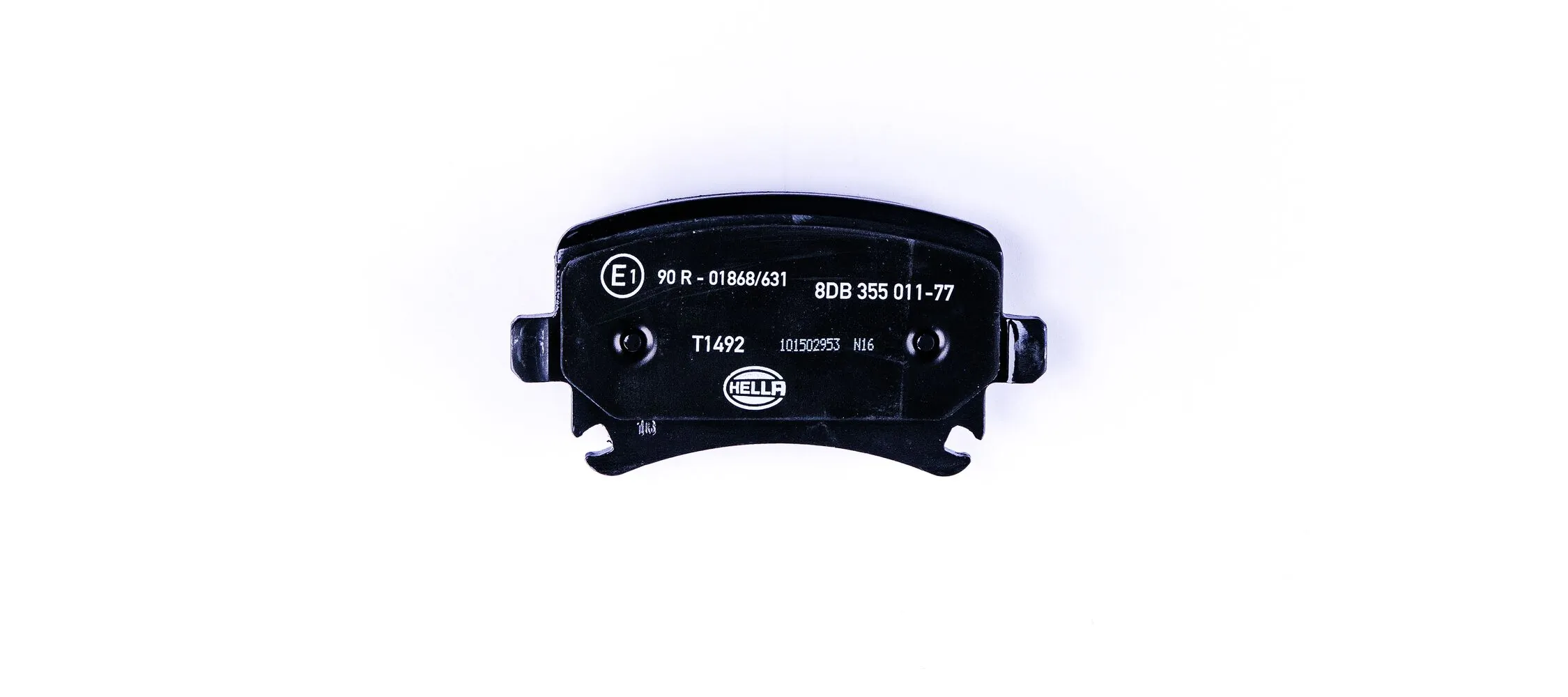 8DB355011771 HELLA Колодки гальмівні задні, дискові