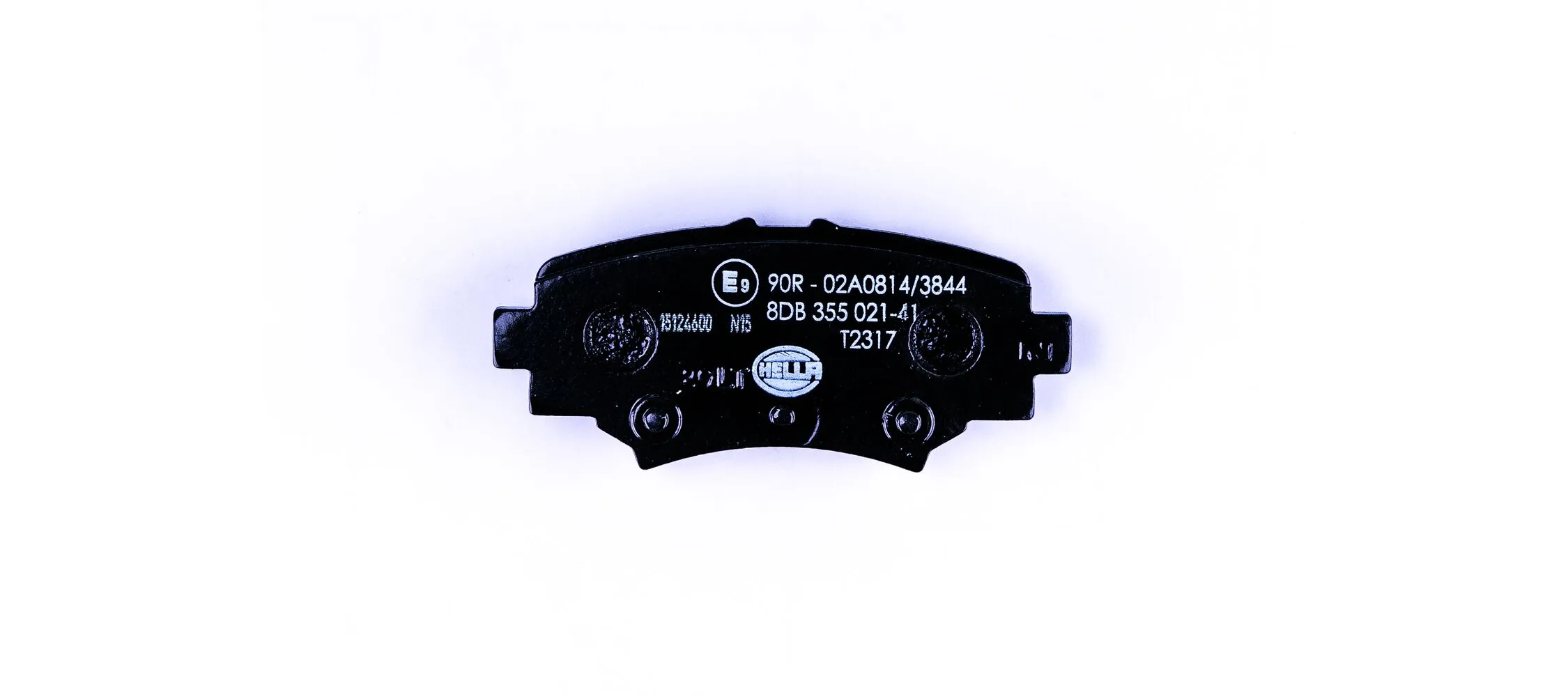 8DB355021411 HELLA Колодки гальмівні задні, дискові