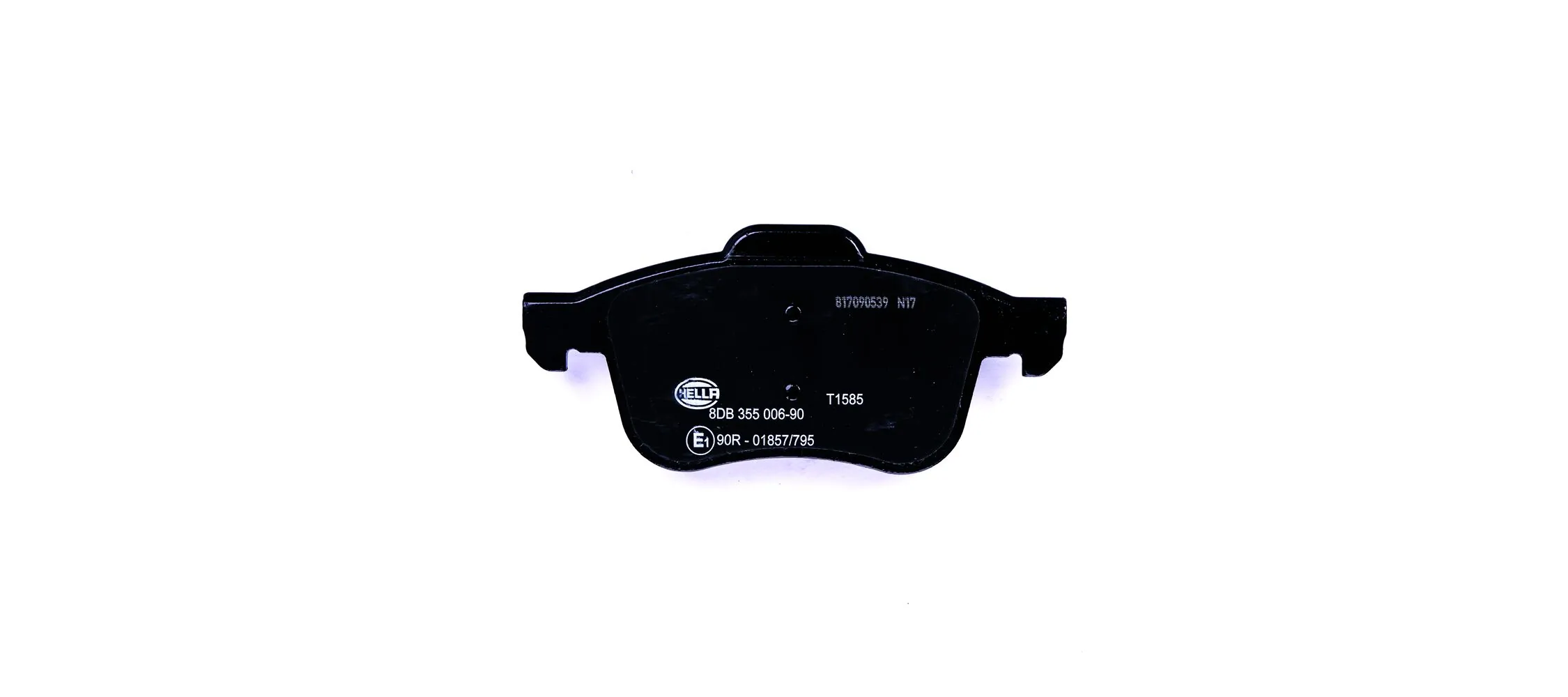 8DB355006901 HELLA Передні гальмівні колодки