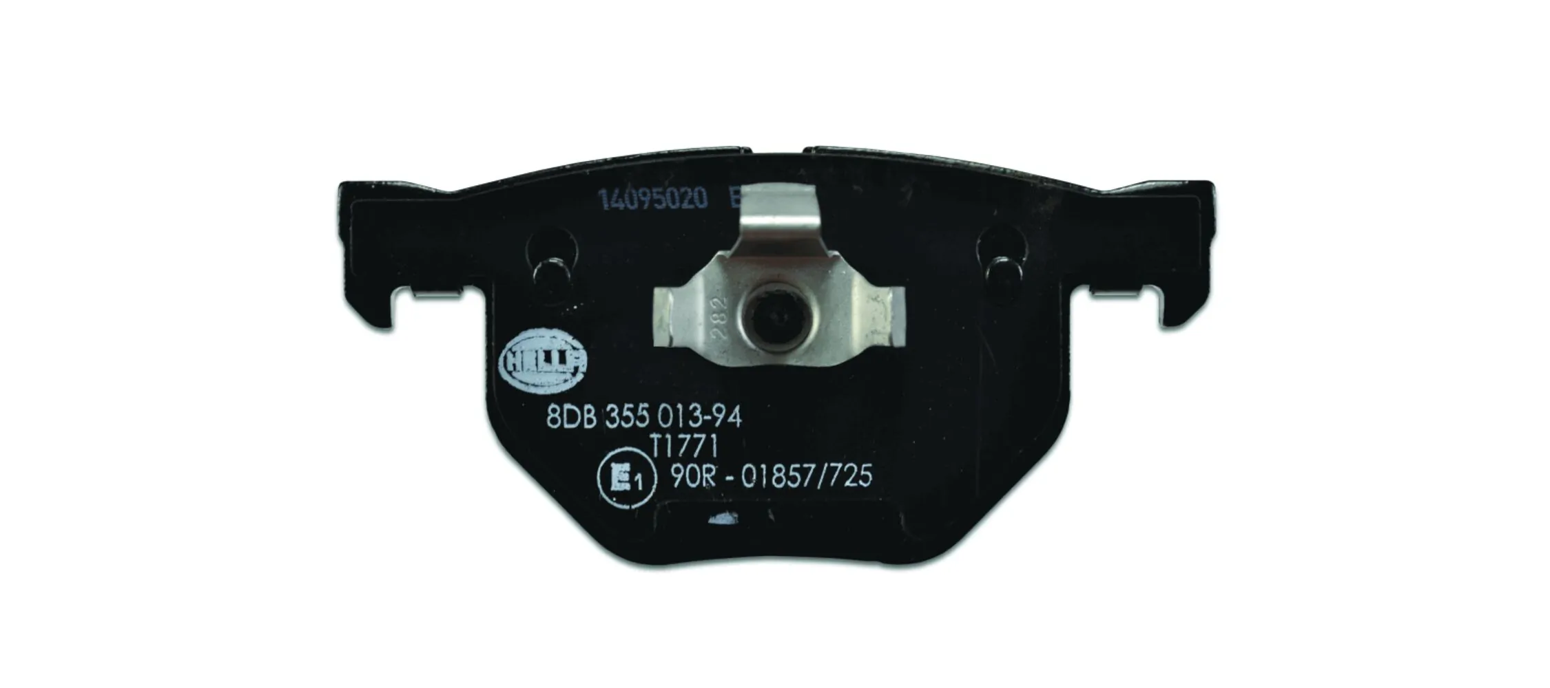 8DB355013941 HELLA Колодки гальмівні задні, дискові
