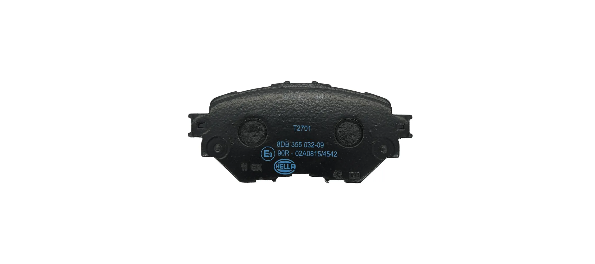 8DB355032091 HELLA Передні гальмівні колодки