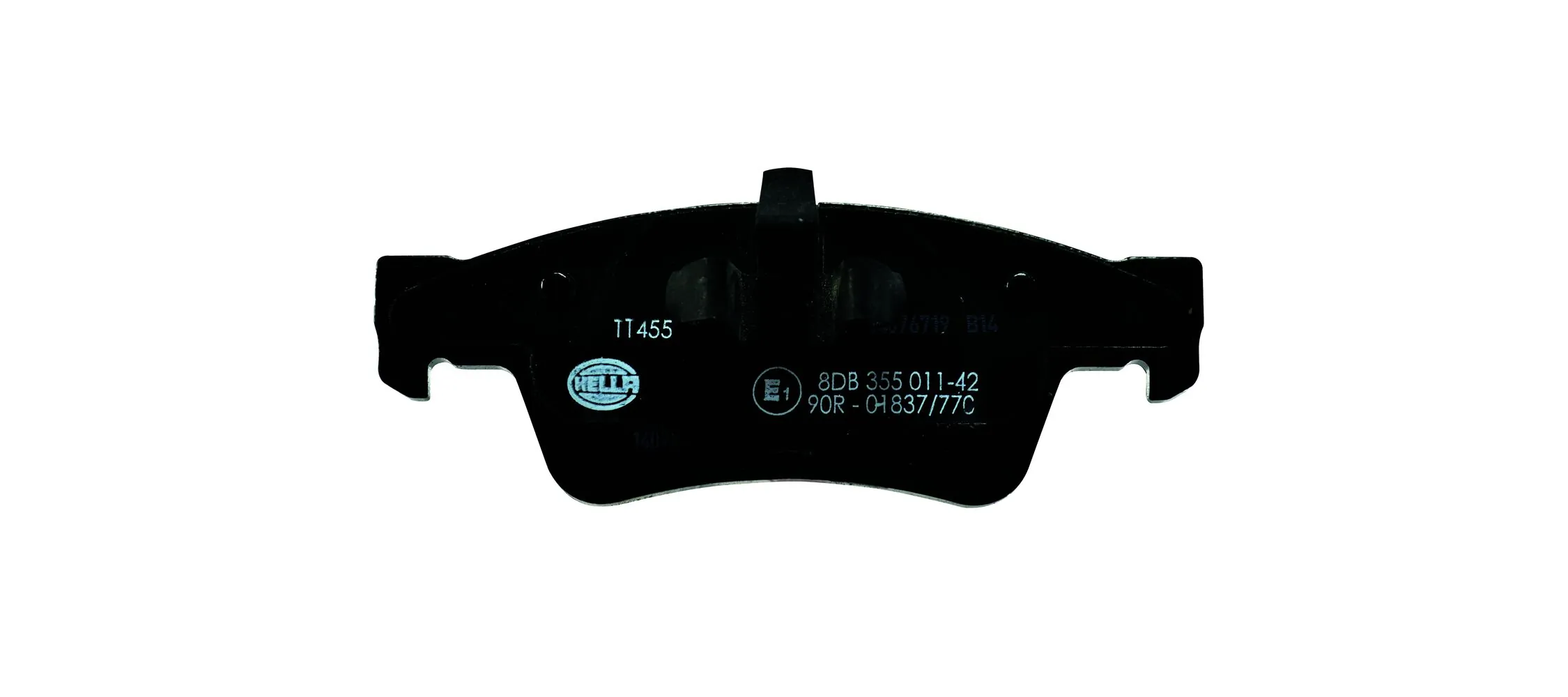8DB355011421 HELLA Колодки гальмівні задні, дискові