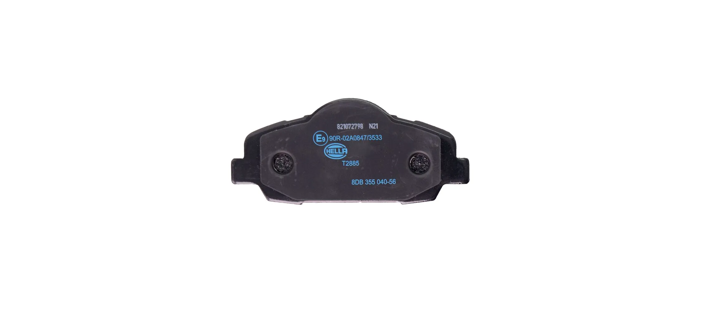 8DB355040561 HELLA Передні гальмівні колодки