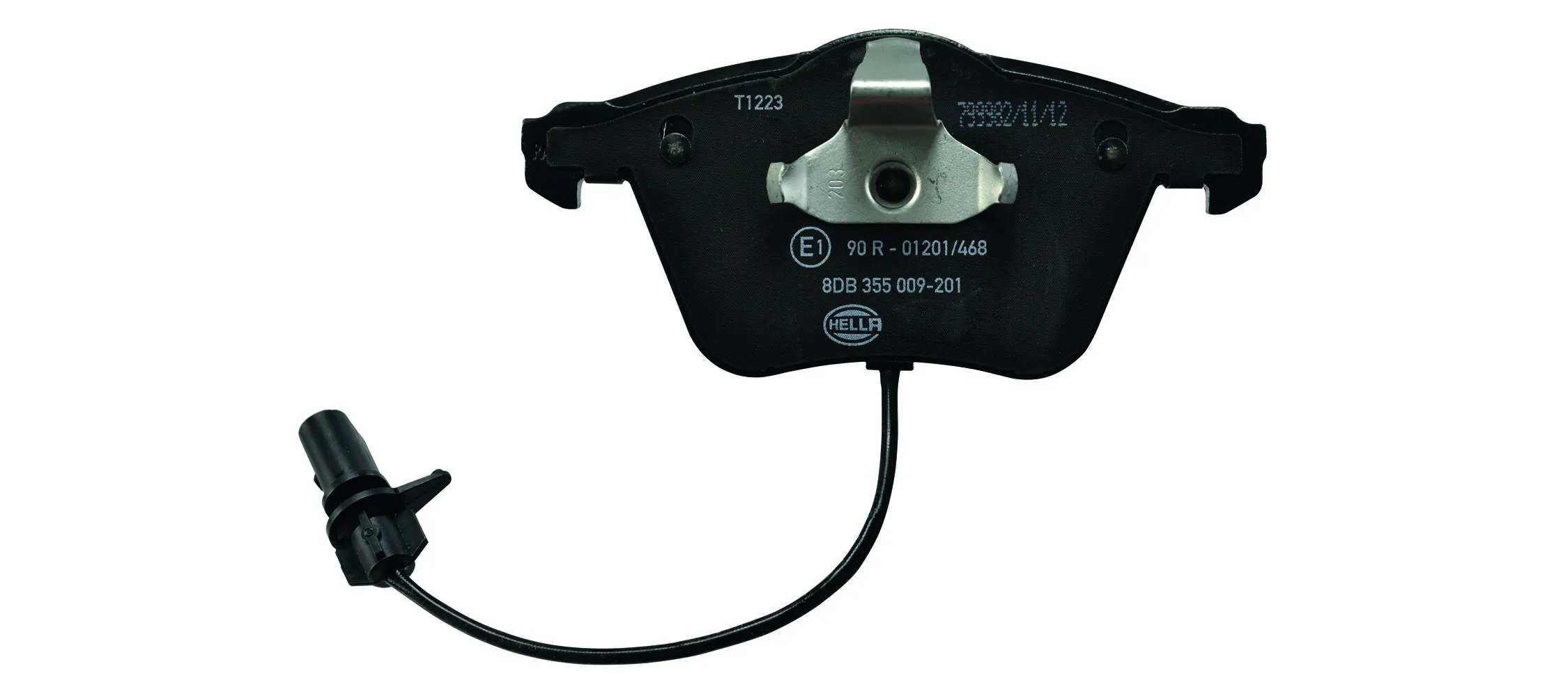 8DB355009201 HELLA Передні гальмівні колодки