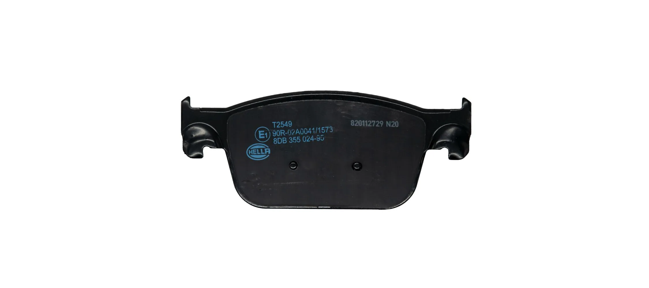 8DB355024951 HELLA Передні гальмівні колодки