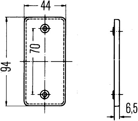 8RA003326002 HELLA Відбивачі світла (світлоповертачі)