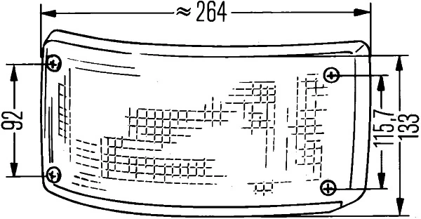 Ліхтар задній лівий/правий HELLA 2DA005603037 ціна, від 36.64 USD
